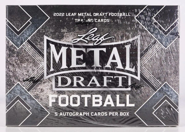 2022 Leaf Metal Football Hobby Box